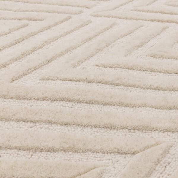 Tappeto in lana crema 200x290 cm Hague - Asiatic Carpets