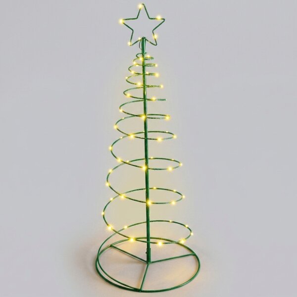 Aigostar - LED Decorazione natalizia solare LED/0,59W/3,7V 100 cm IP65 bianco caldo