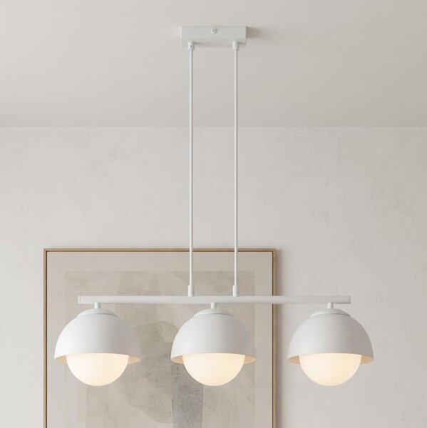 BRILAGI - Lampadario a cavo COSMO 3xE27/60W/230V bianco/oro