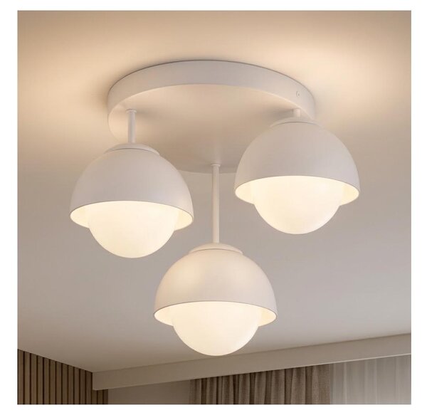BRILAGI - Plafoniera COSMO 3xE27/60W/230V bianco/oro