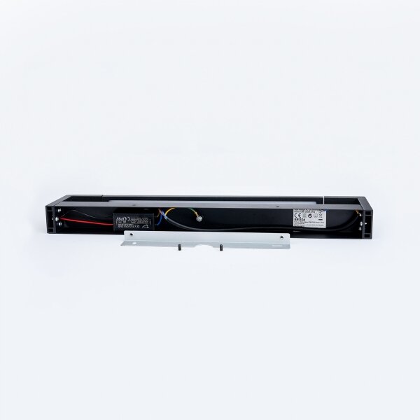 BRILAGI - Lampada da parete esterna LED AQUA LINE LED/12W/230V 45 cm IP44 nera