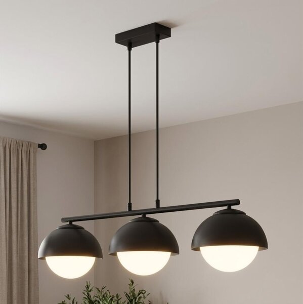 BRILAGI - Lampadario a cavo COSMO 3xE27/60W/230V nero