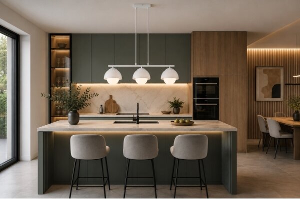 BRILAGI - Lampadario a cavo COSMO 3xE27/60W/230V bianco/oro
