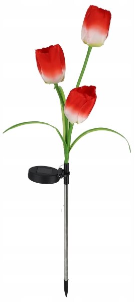Lampada decorativa solare LED RGB 3xLED/3,7V 200 mAh IP44 tulipano