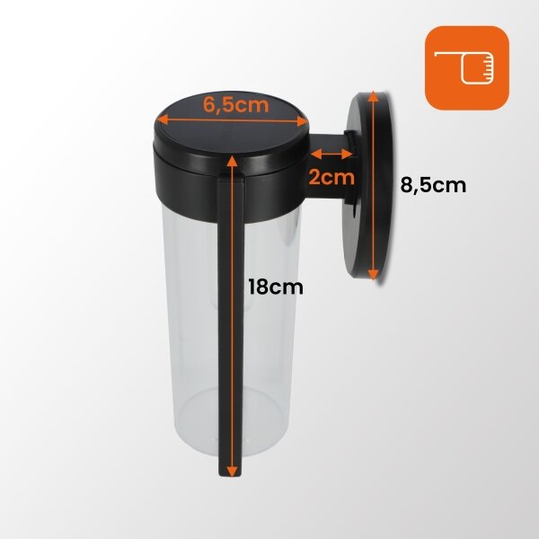 Lampada da parete solare a LED 1W/3,7V 500 mAh IP65 nero