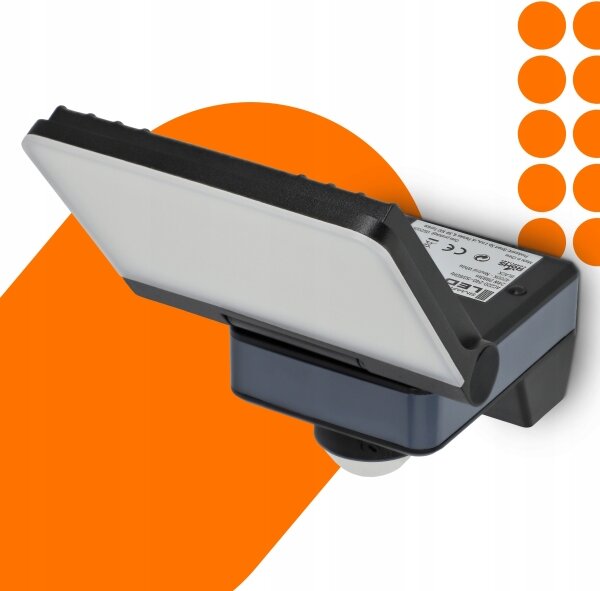 Proiettore LED con sensore di movimento e sensore crepuscolare LED/24W/230V 4200K IP54 nero