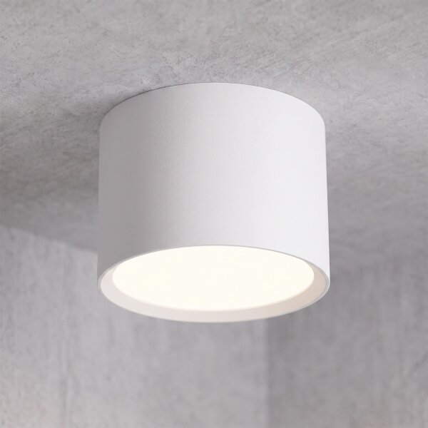BRILAGI - Faretto da bagno SMOOTH 1xGX53/15W/230V 60x82 mm bianco IP54