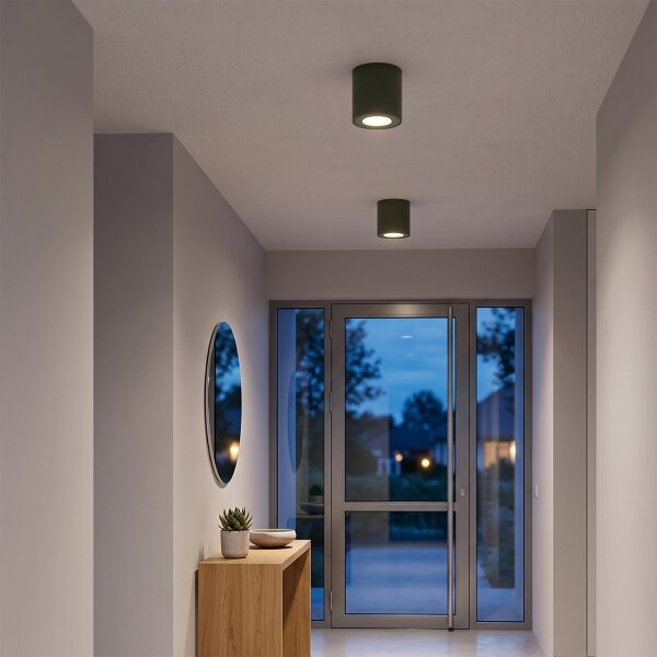 BRILAGI - Faretto da bagno MIA 1xGU10/30W/230V 60x82 mm 84x80 mm verde scuro IP54