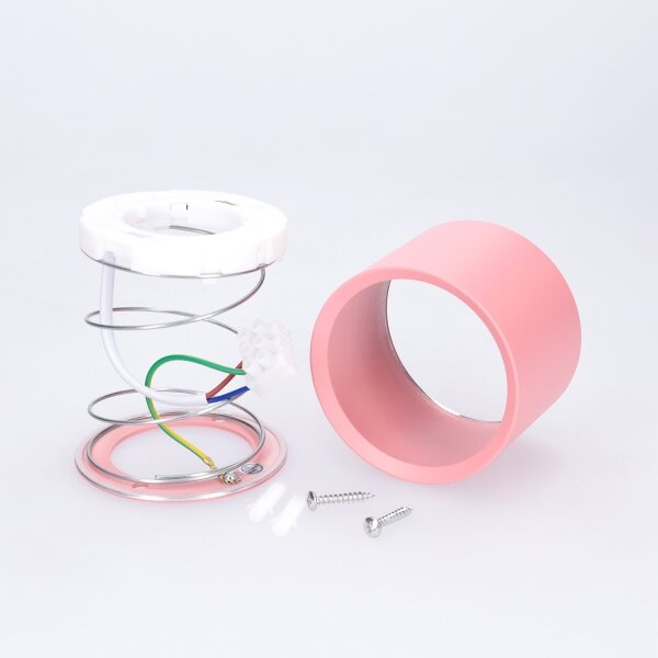 BRILAGI - Faretto SMOOTH 1xGX53/15W/230V 60x82 mm rosa