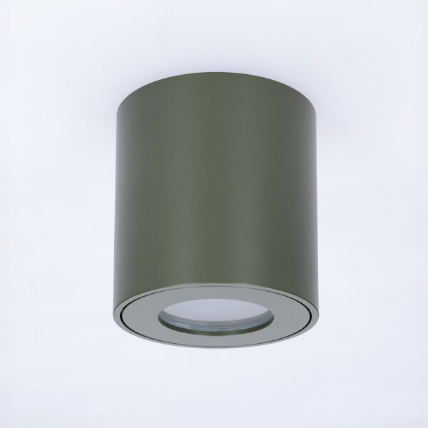 BRILAGI - Faretto da bagno MIA 1xGU10/30W/230V 60x82 mm 84x80 mm verde scuro IP54