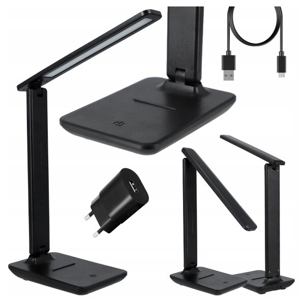 LED Lampada da tavolo dimmerabile a sfioramento LED/6W/230V 3000/4000/6000K nera