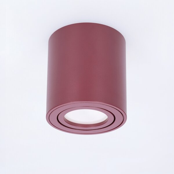BRILAGI - Faretto MIA 1xGU10/30W/230V 84x80 mm bordeaux