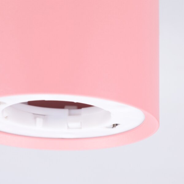 BRILAGI - Faretto SMOOTH 1xGX53/15W/230V 60x82 mm rosa