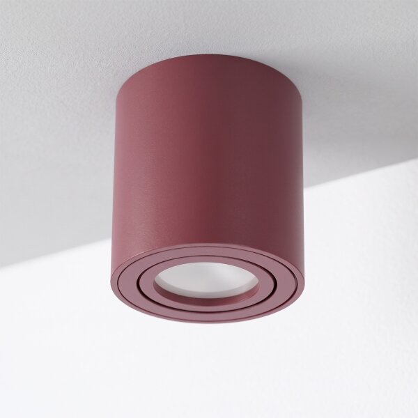 BRILAGI - Faretto MIA 1xGU10/30W/230V 84x80 mm bordeaux
