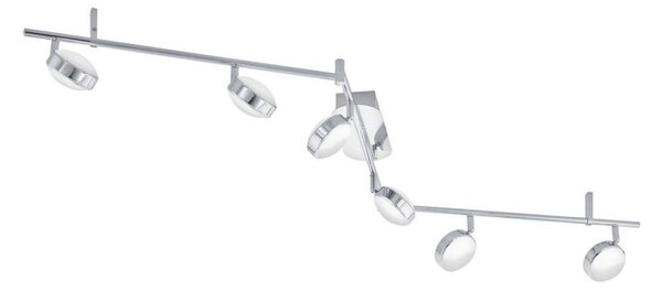 Eglo 54762 - Faretto LED SALTO 6xLED/5,4W/230V cromo lucido