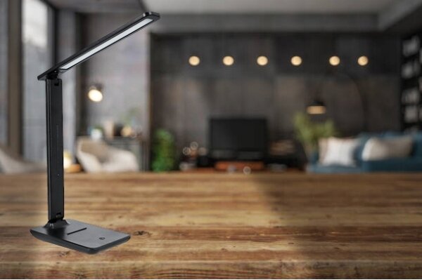 LED Lampada da tavolo dimmerabile a sfioramento LED/6W/230V 3000/4000/6000K nera