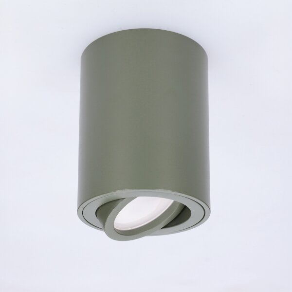 BRILAGI - Faretto MIA 1xGU10/30W/230V 100x80 mm verde scuro