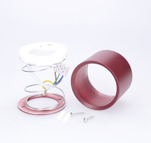 BRILAGI - Faretto SMOOTH 1xGX53/15W/230V 60x82 mm bordeaux