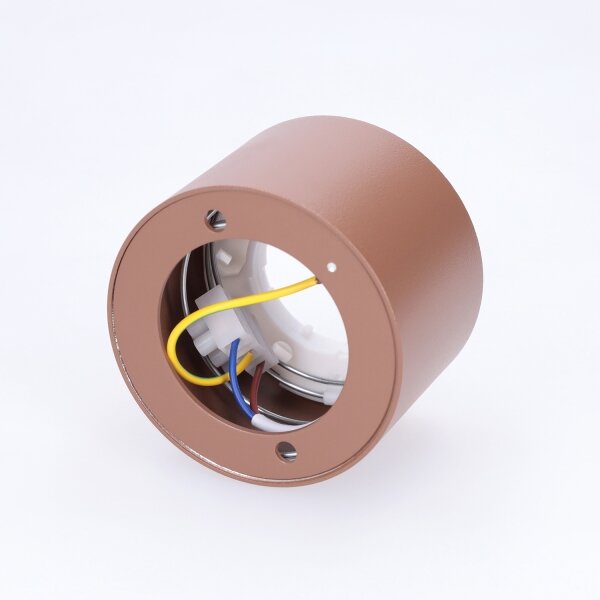 BRILAGI - Faretto SMOOTH 1xGX53/15W/230V 60x82 mm marrone