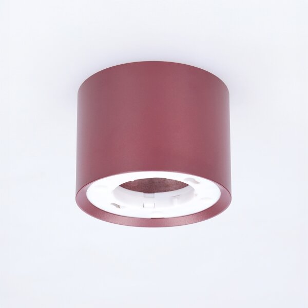 BRILAGI - Faretto SMOOTH 1xGX53/15W/230V 60x82 mm bordeaux