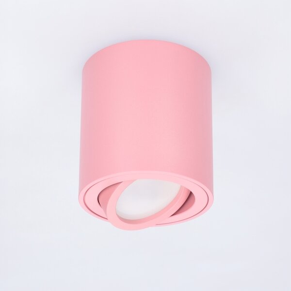 BRILAGI - Faretto MIA 1xGU10/30W/230V 84x80 mm rosa