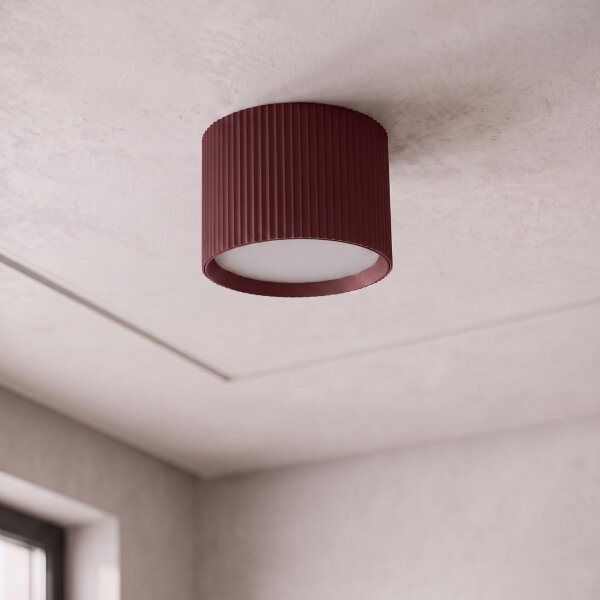 BRILAGI - Faretto STRIPY 1xGX53/15W/230V 60x82 mm bordeaux