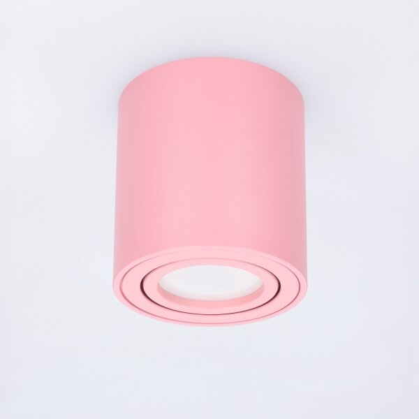 BRILAGI - Faretto MIA 1xGU10/30W/230V 84x80 mm rosa