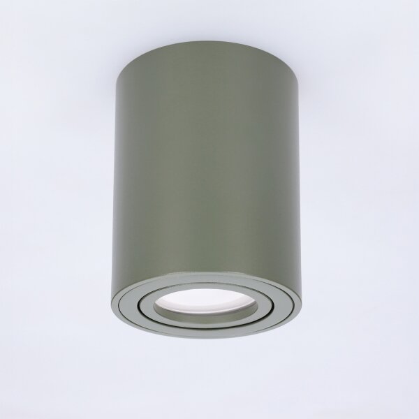 BRILAGI - Faretto MIA 1xGU10/30W/230V 100x80 mm verde scuro
