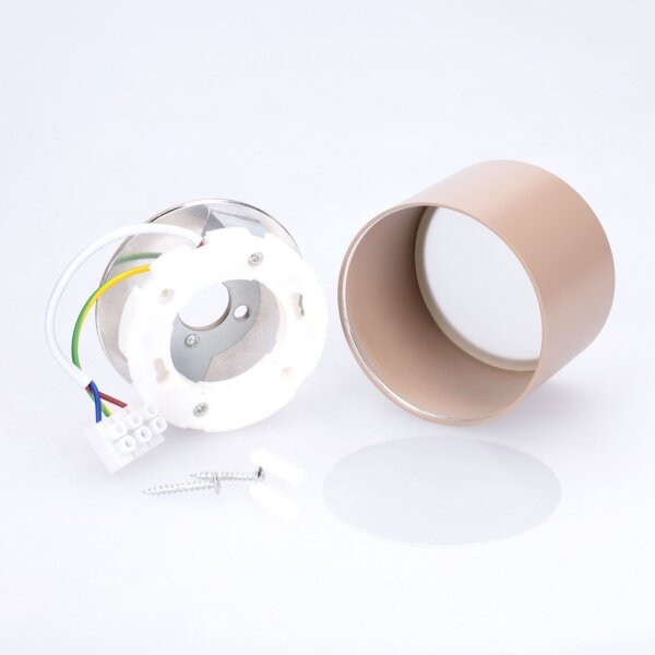 BRILAGI - Faretto da bagno SMOOTH 1xGX53/15W/230V 60x82 mm beige IP54