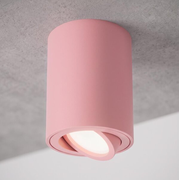 BRILAGI - Faretto MIA 1xGU10/30W/230V 100x80 mm rosa