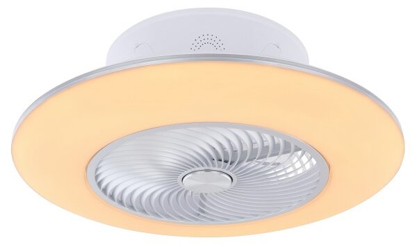 Globo 03623 - LED Plafoniera dimmerabile con ventilatore KELLO LED/40W/230V