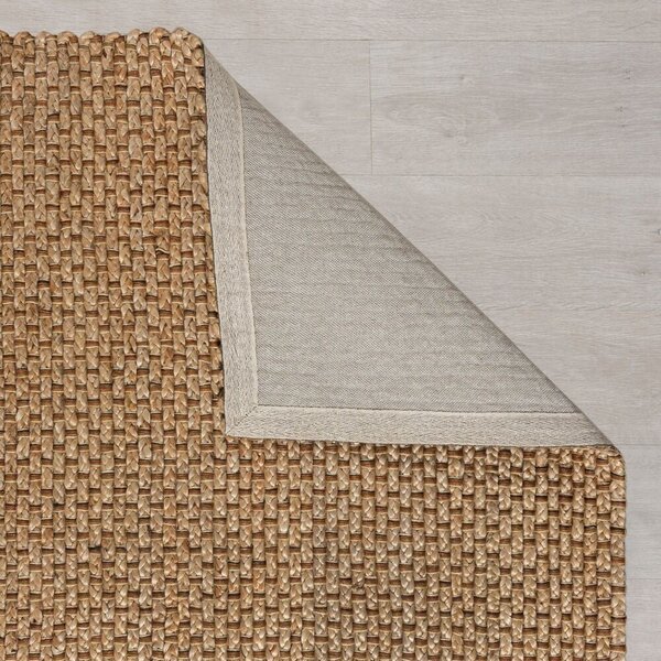 Passatoia di colore naturale in iuta 60x230 cm Sol – Flair Rugs