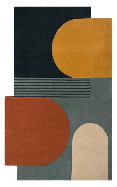 Tappeto in lana tessuto a mano 120x180 cm Lozenge – Flair Rugs