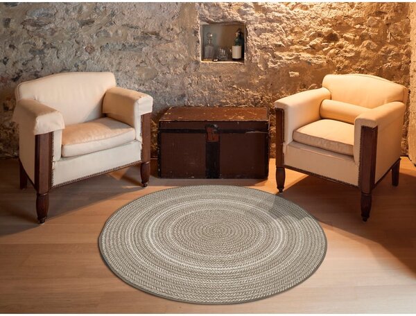 Tappeto da esterno beige , ⌀ 120 cm Silvana Rutto - Universal