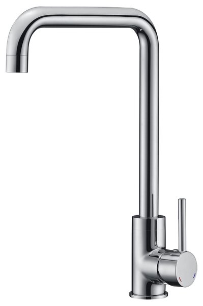 Solidchoice - Rubinetto per lavabo in cromo, modello Kiloo