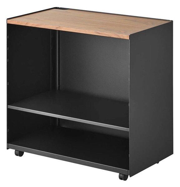 Carrello portaoggetti nero in metallo 60x59x35 cm Tower – YAMAZAKI