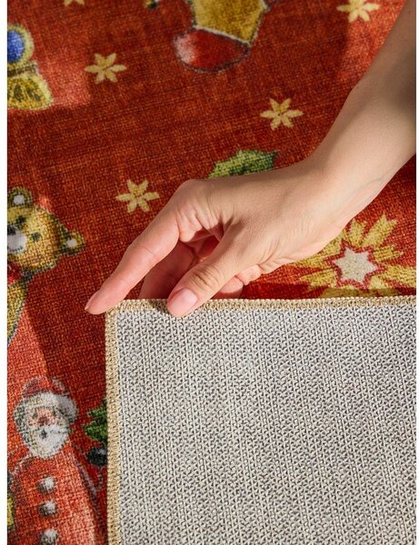Passatoia rossa/verde a tema natalizio 80x200 cm Toy's Delight Nostalgic Noel Red Green – Villeroy&Boch