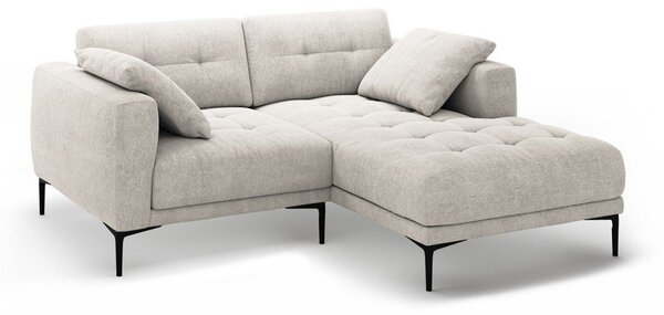 Divano angolare beige (con penisola a destra/con chaise lounge) Bemy – Micadoni