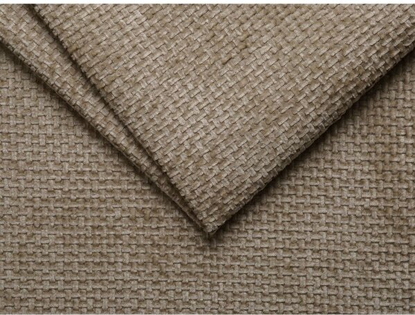 Divano angolare beige (a U) con rivestimento in ciniglia Chicago – Cosmopolitan Design