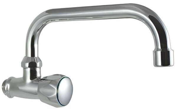 Solidchoice - Rubinetto da cucina con uscita orizzontale dell'acqua