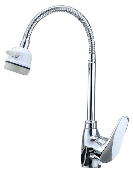 Solidchoice - Rubinetto da cucina girevole con corpo in ottone