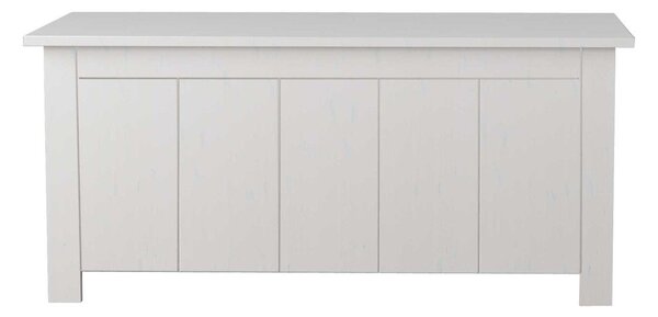 Cassapanca in legno di pino bianco 100x45 cm Bertram - Støraa