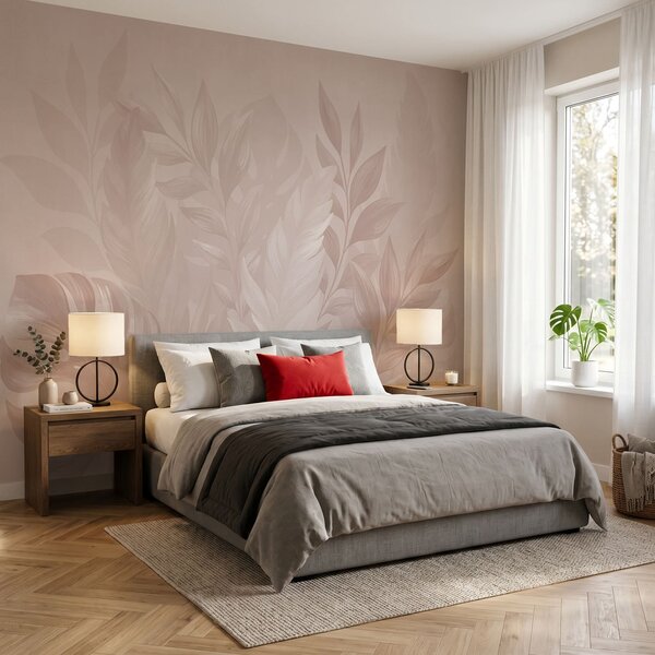 Carta da parati Delicate sfumature ispirate alla natura, Carta da parati Natura, Carta da parati popolare, t00768v1 - Tapeko.it