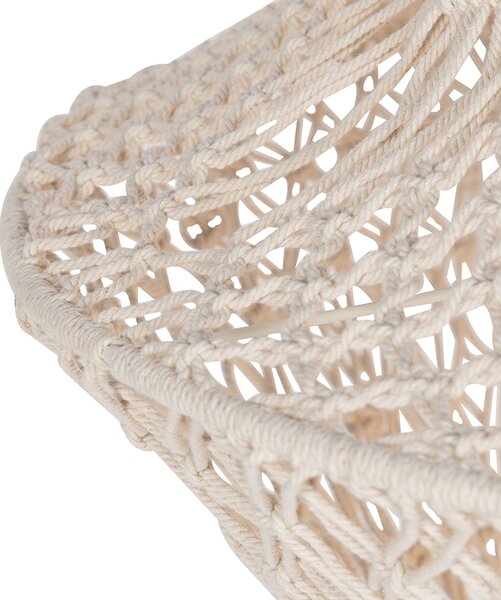 Paralume in macramè naturale 90 cm