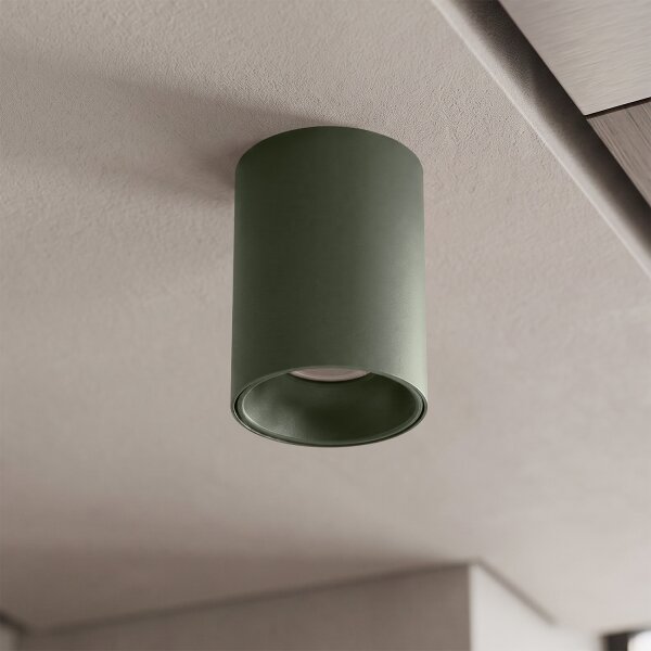 BRILAGI - Faretto TRINE 1xGU10/30W/230V verde scuro