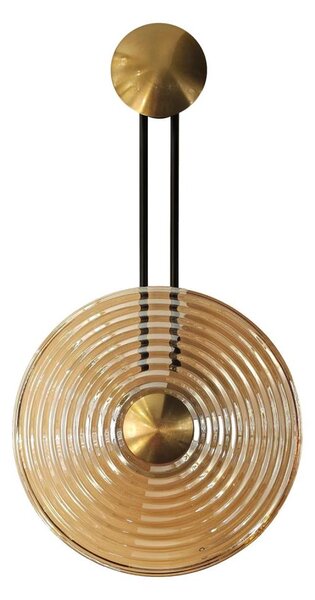 MAXLIGHT W0473 - Applique LED SING LED/8W/230V oro/beige fumé
