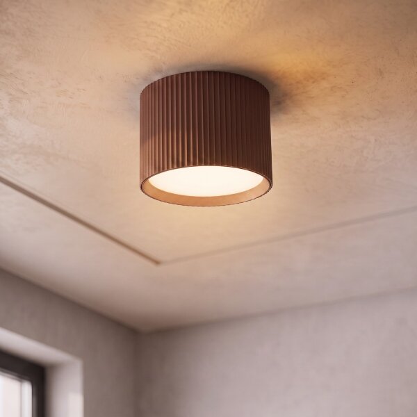 BRILAGI - Faretto STRIPY 1xGX53/15W/230V 60x82 mm marrone