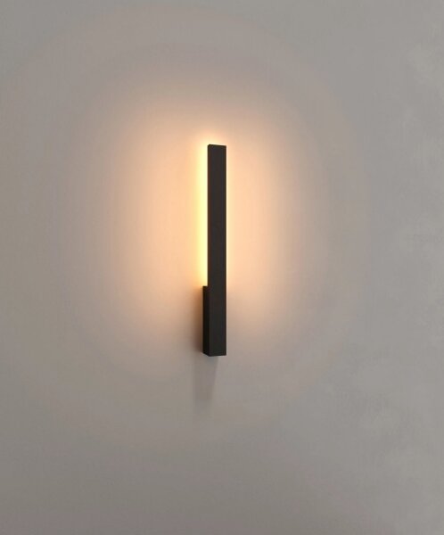MAXLIGHT W0458 - Lampada da parete per esterni LED KAPRUN LED/6W/230V IP65 nera