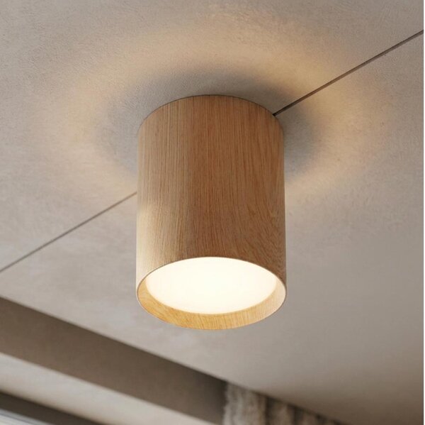 BRILAGI - Faretto SMOOTH LONG 1xGX53/15W/230V 60x82 mm 100x82 mm finitura rovere