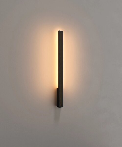 MAXLIGHT W0460 - Applique da esterno LED MOENA LED/15W/230V IP65 nera